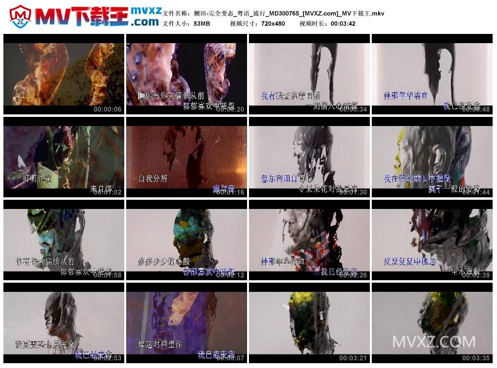 侧田-完全变态_粤语_流行_MD300765